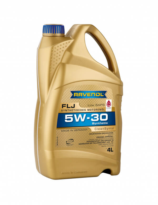 фото Моторное масло ravenol flj 5w30 4 л