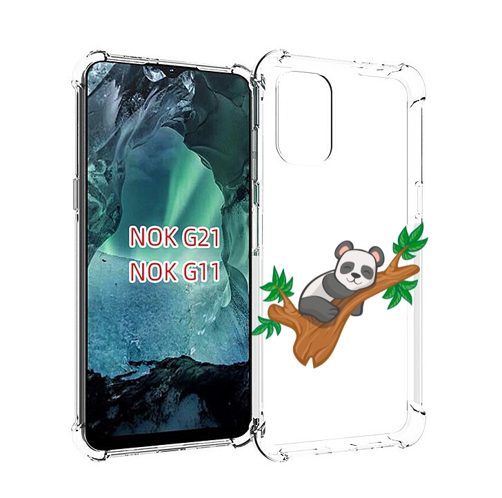 

Чехол Mypads Панда-На-Деревце Для Nokia G11/G21, Прозрачный, Tocco