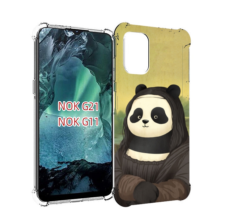 

Чехол MyPads панда монализа для Nokia G11 / G21, Прозрачный, Tocco
