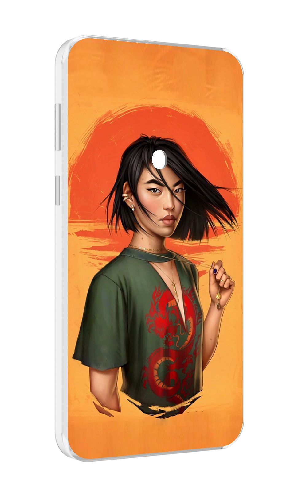 

Чехол MyPads девушка-в-оранжевом-фоне женский для Meizu 16 Plus / 16th Plus, Прозрачный, Tocco