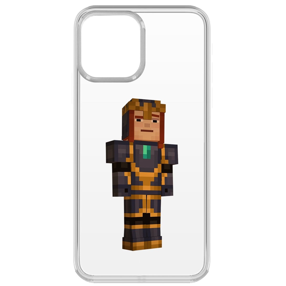 

Чехол-накладка Krutoff Clear Case Петра для iPhone 13 Pro