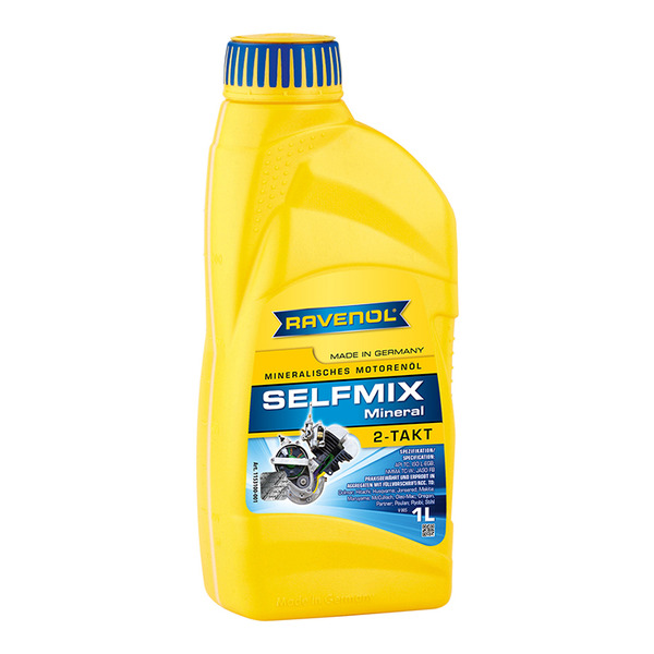 Моторное масло для 2-Такт RAVENOL Selfmix 2T ( 1л) new 4014835728615