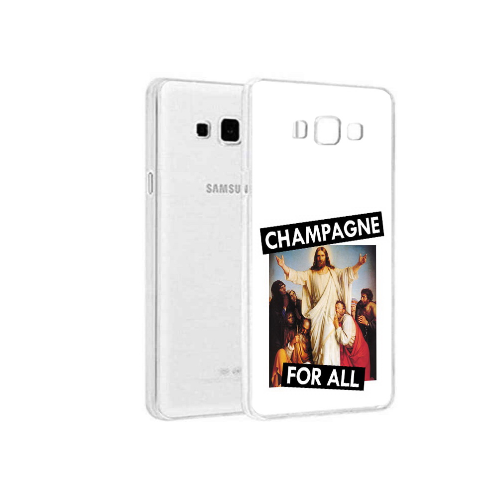 Чехол MyPads Tocco для Samsung Galaxy A8 шампанское