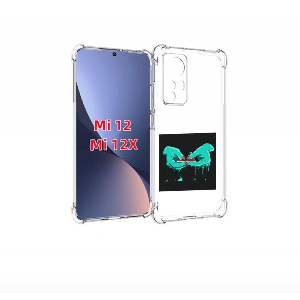 

Чехол бампер MyPads закручиваю-розочки для Xiaomi 12., Прозрачный, Tocco