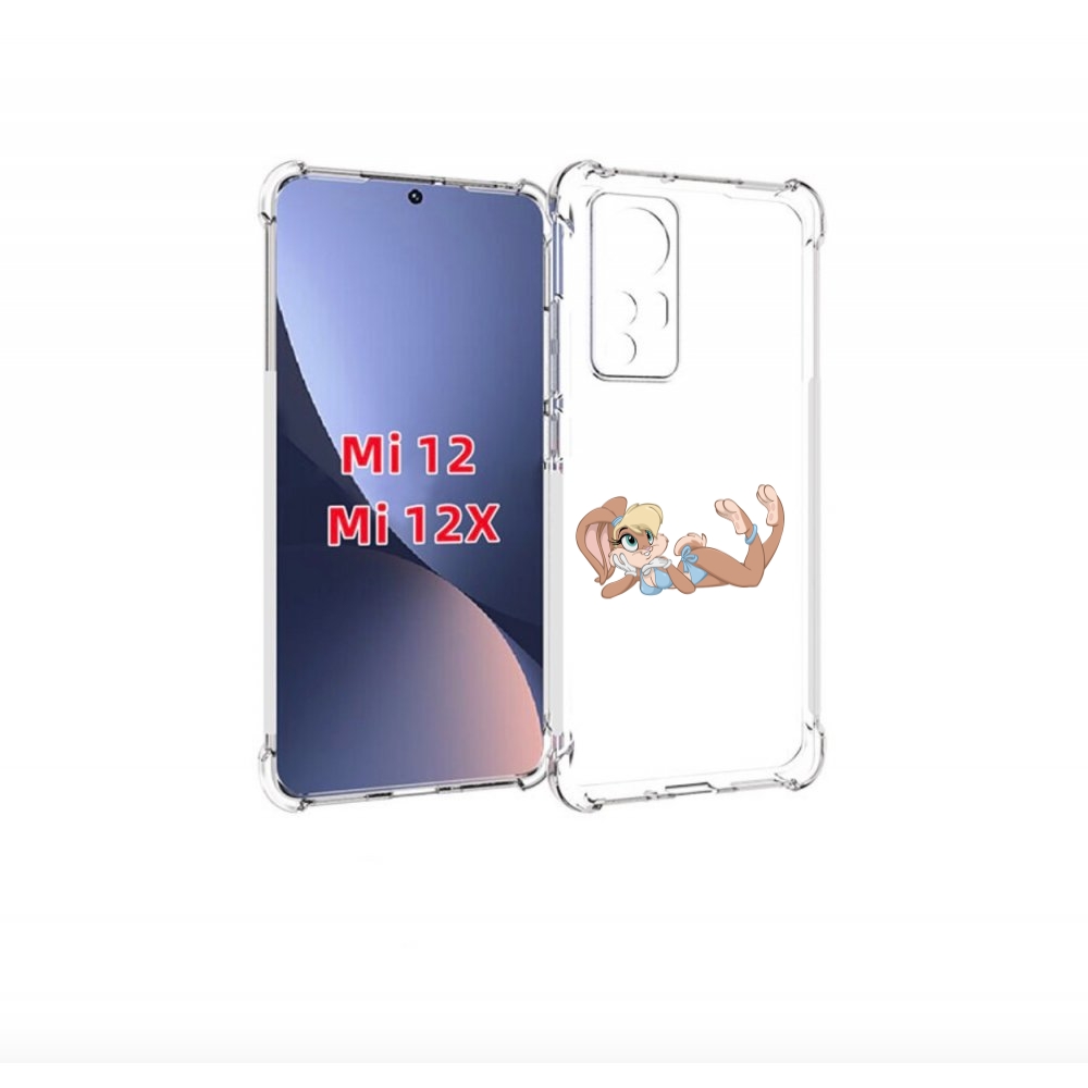 

Чехол бампер MyPads зайка-в-купальнике для Xiaomi 12., Прозрачный, Tocco