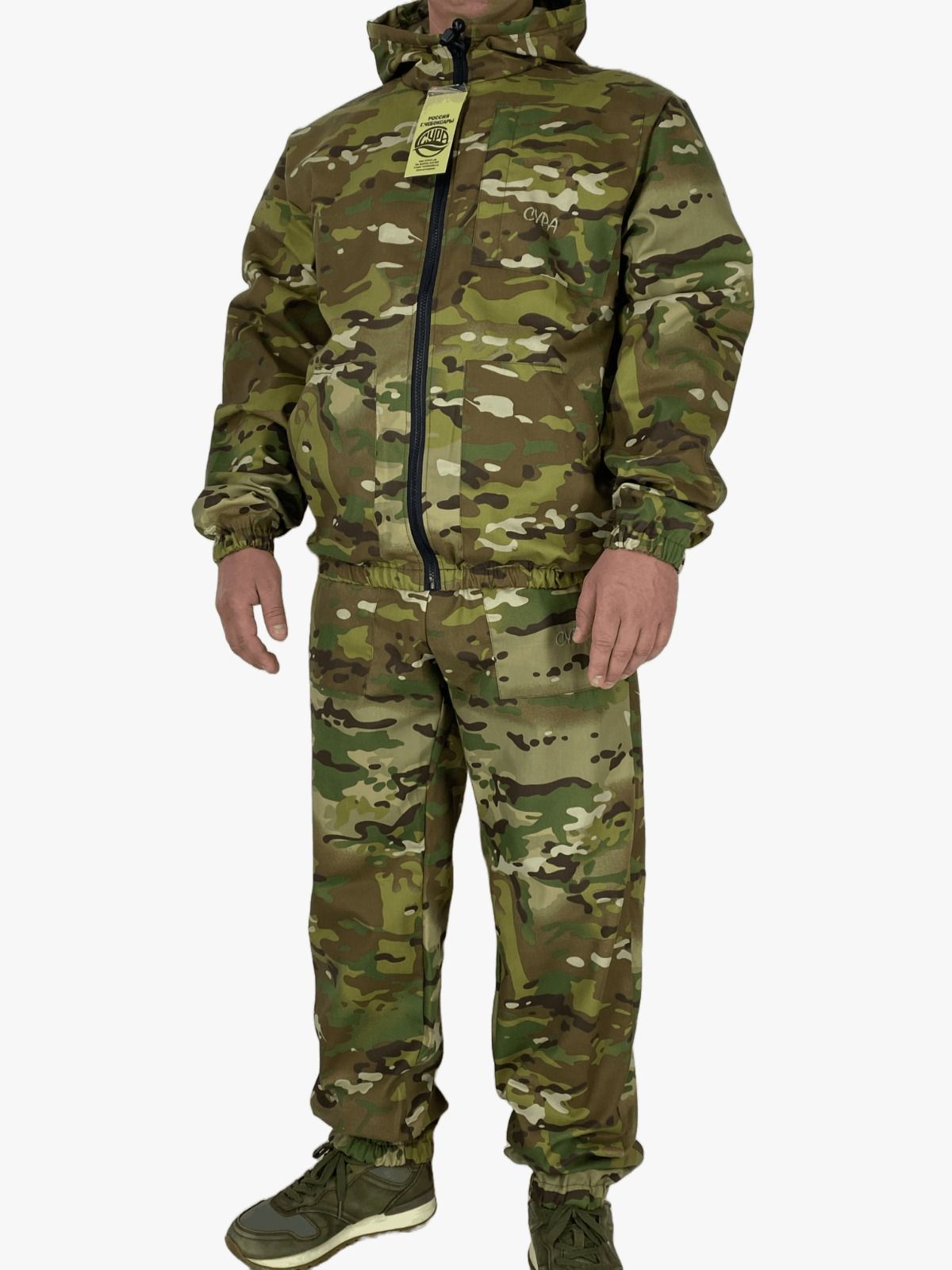 

Костюм для рыбалки и охоты мужской СУРА ЧАЩА , цвет 439, размер 48-/ 174см.-184см, Хаки, ЧАЩА