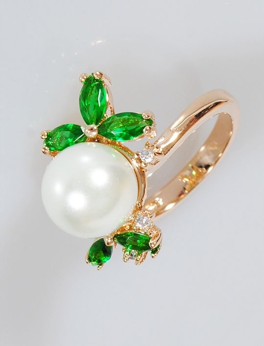 

Кольцо из бижутерного сплава р. 16 Lotus Jewelry 3032R-22fwp-Gcz, фианит, 3032R-22fwp-Gcz