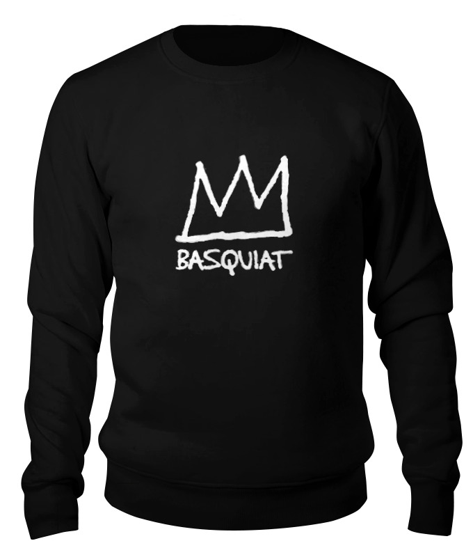 

Свитшот унисекс Printio Basquiat черный XS, Basquiat