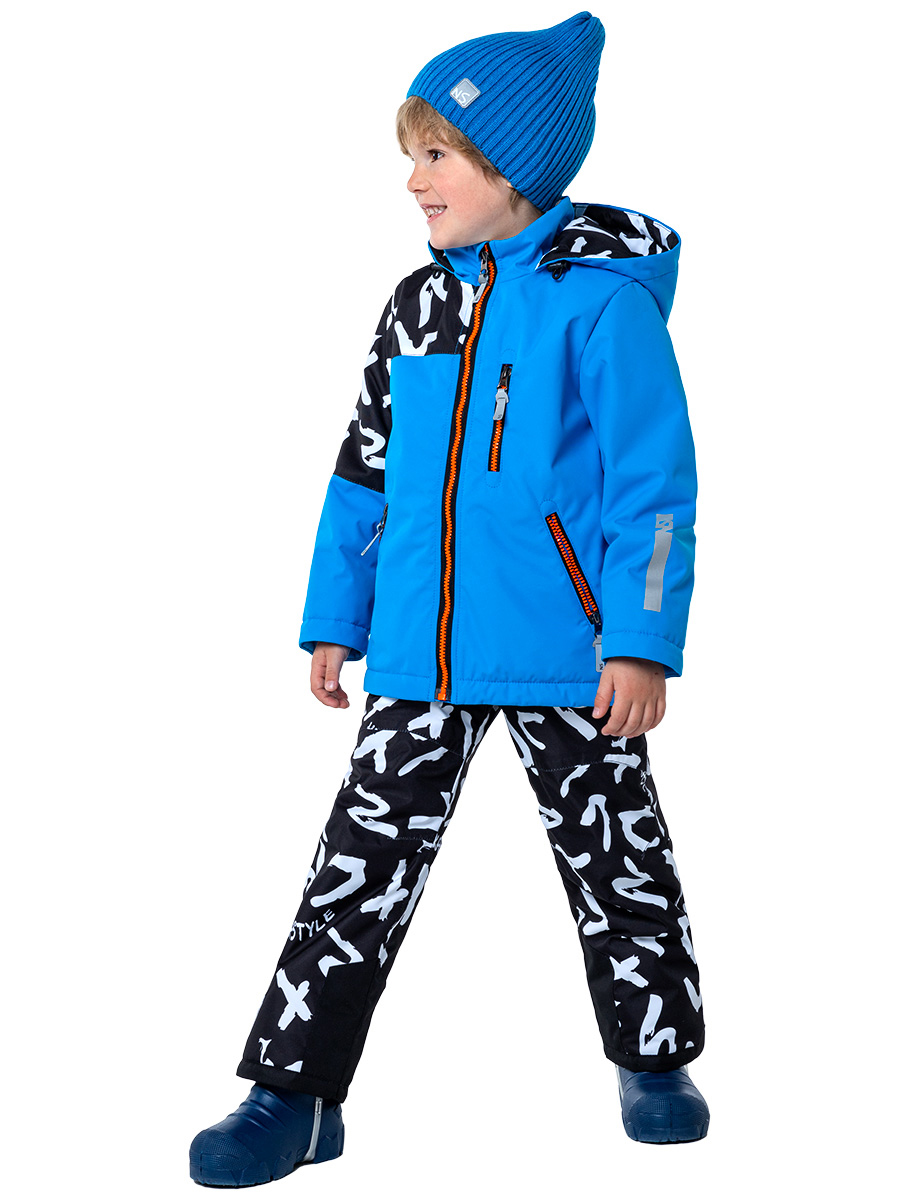 

Комплект верхней одежды NIKASTYLE 7м2123, голубой, 128, Разноцветный, 7м2123