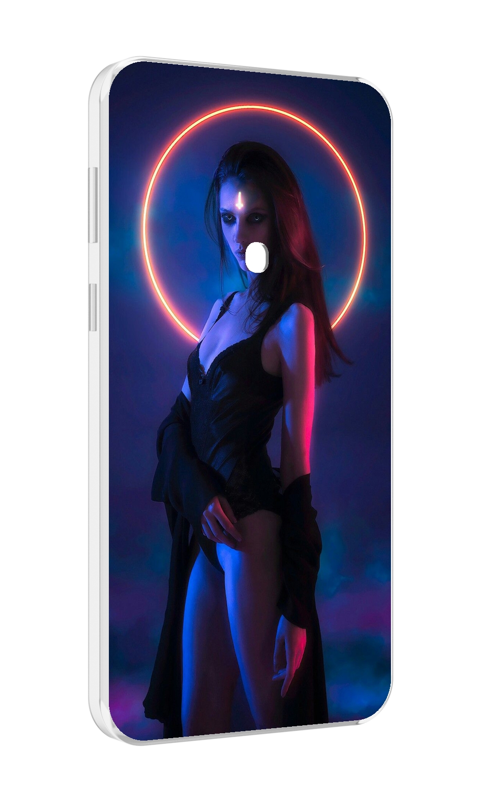 

Чехол MyPads девушка с неоновым кругом женский для Meizu 16 Plus / 16th Plus, Прозрачный, Tocco