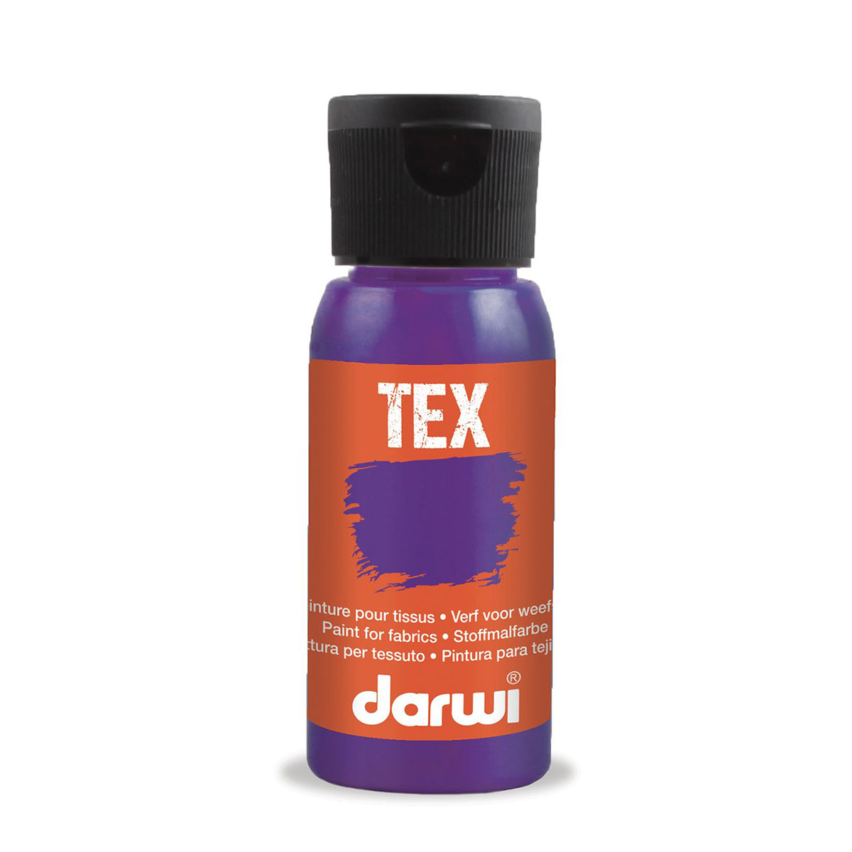 Краска для ткани Darwi TEX DA0100050, 50 мл 900 фиолетовый