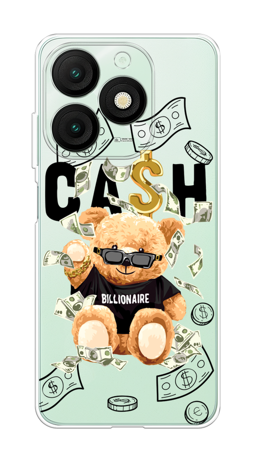 

Чехол на Itel A50 "Big cash", Черный;серый;бежевый, 3202250-1