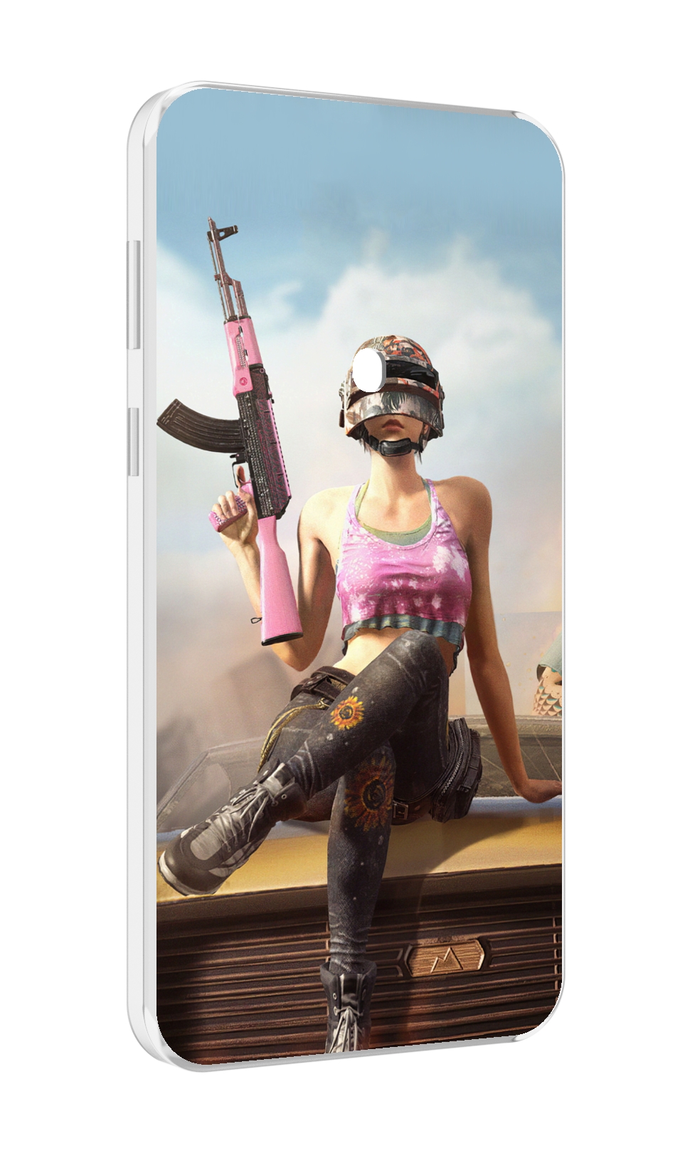 

Чехол MyPads девушка из PUBG для Meizu 16 Plus / 16th Plus, Прозрачный, Tocco