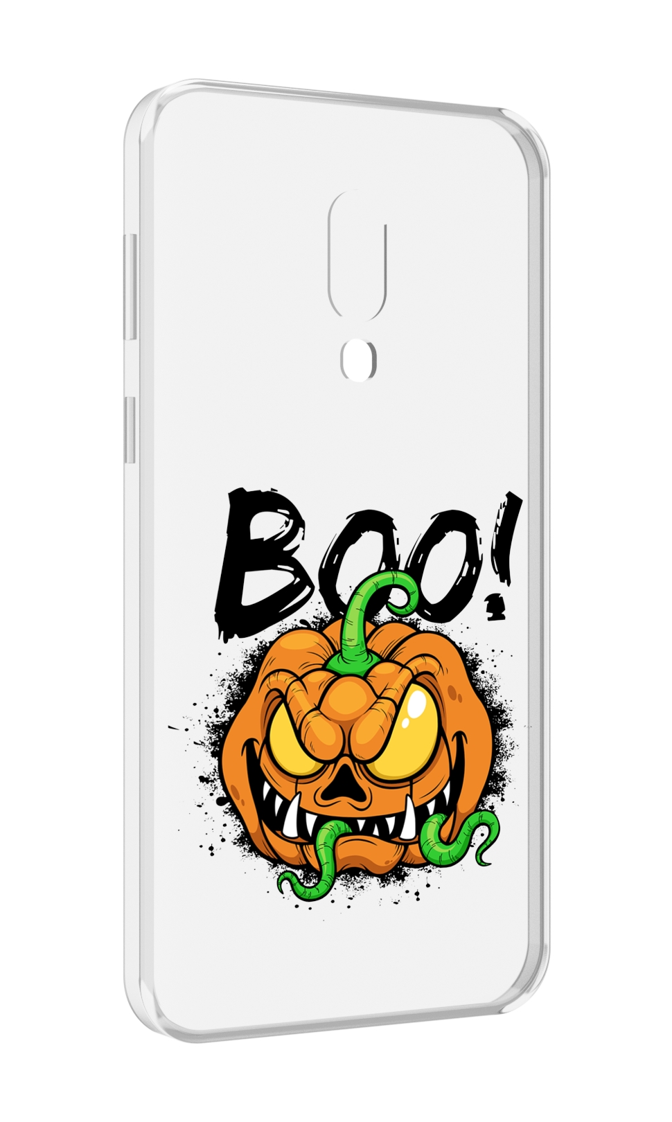 

Чехол MyPads Хэллоуин бу для Meizu 16 Plus / 16th Plus, Прозрачный, Tocco