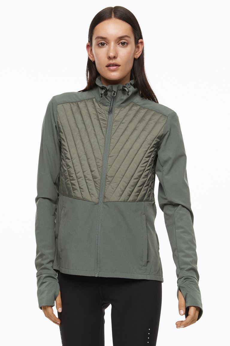

Ветровка женская H&M 1122067004 хаки S (доставка из-за рубежа), 1122067004
