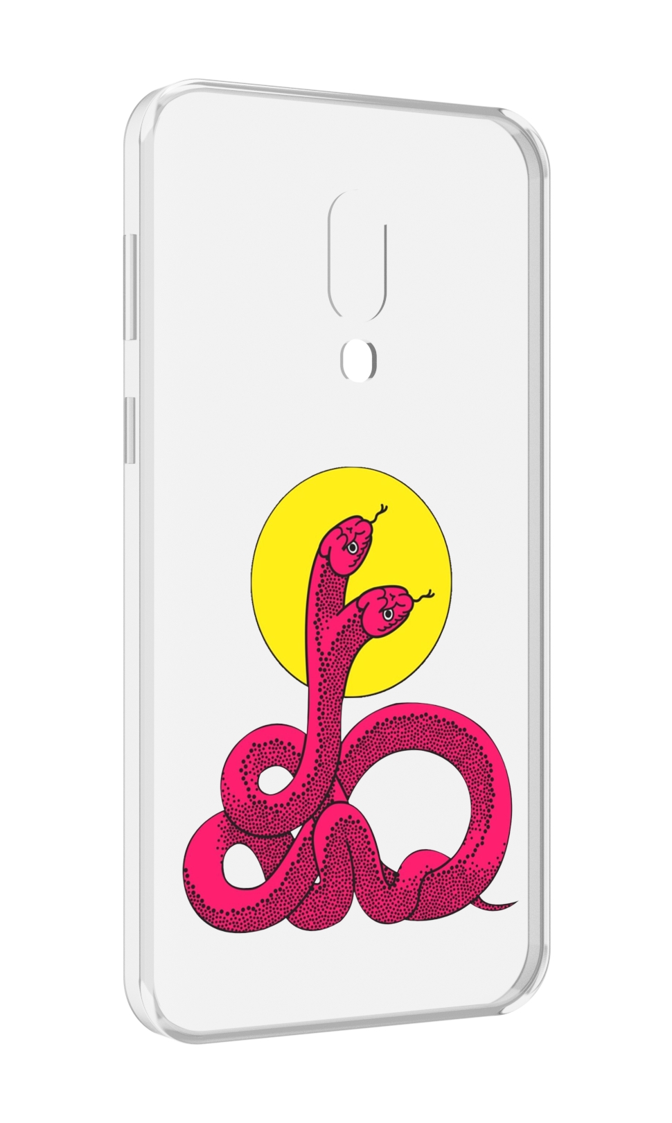 

Чехол MyPads двухголовая-змея для Meizu 16 Plus / 16th Plus, Прозрачный, Tocco