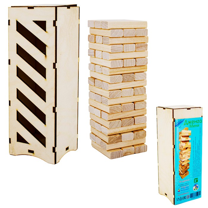 

Деревянная Игра Дженга МИНИ БП-00000267 /Арбо/