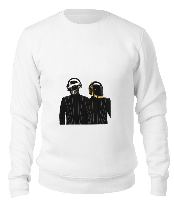 

Свитшот унисекс Printio Daft punk - electoma белый XS, Daft punk - electoma