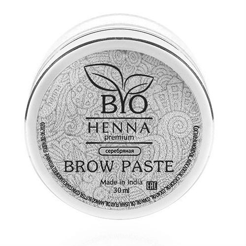 Паста для бровей Bio Henna Premium Brow Silver 30 г