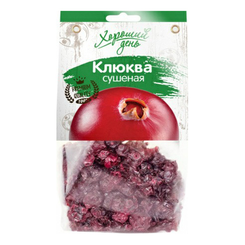 

Клюква сушеная Хороший день 180 г