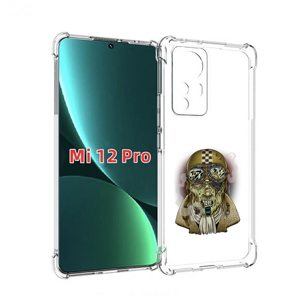 

Чехол MyPads военный зомби для Xiaomi 12S Pro, Прозрачный, Tocco