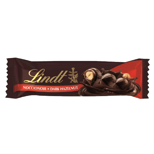 фото Батончик lindt noccio темный с фундуком 35 г