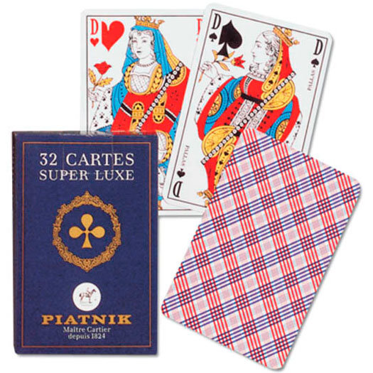 

Игральные карты "Super Luxe" (Piatnik, 32 карты)