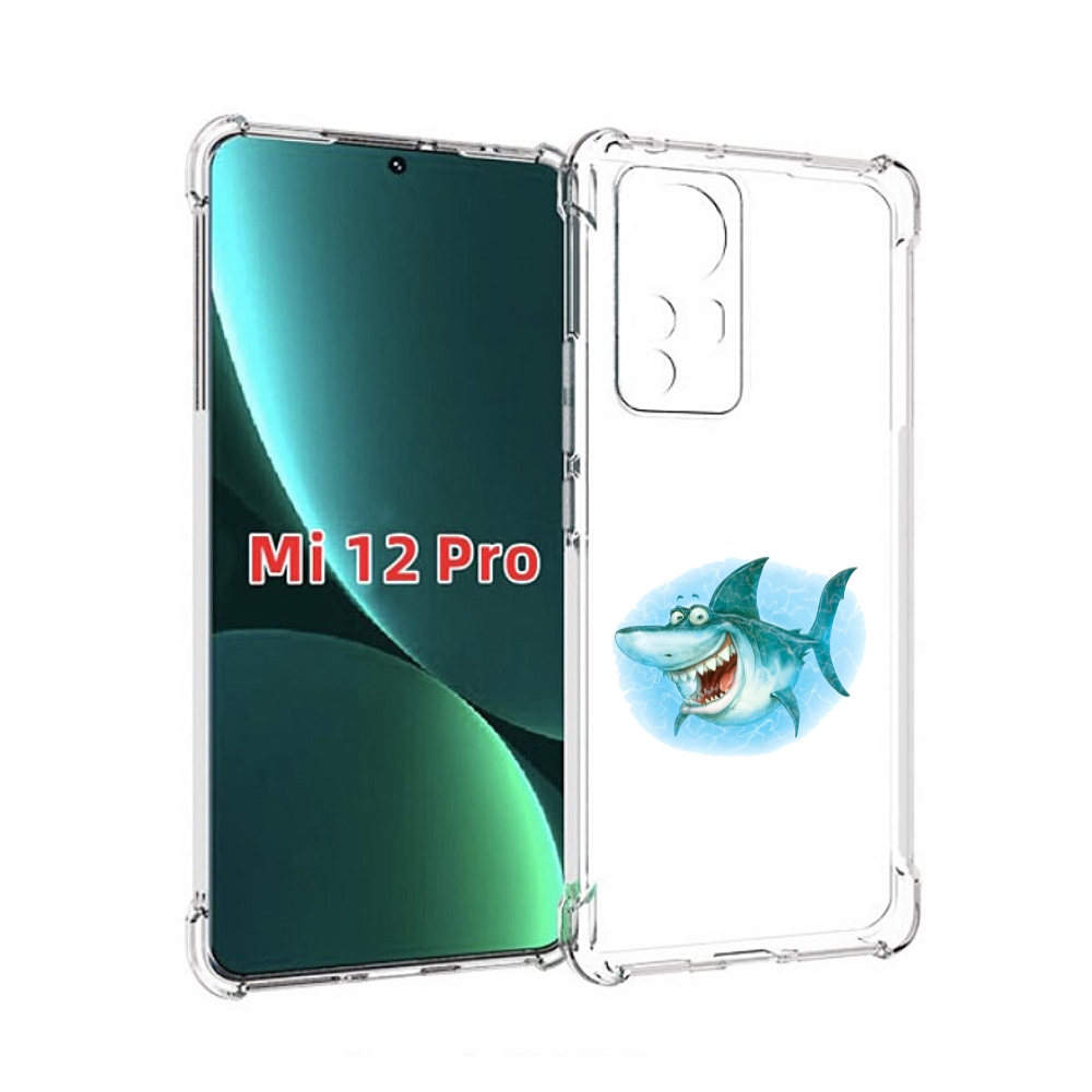 

Чехол MyPads веселая акула для Xiaomi 12S Pro, Прозрачный, Tocco
