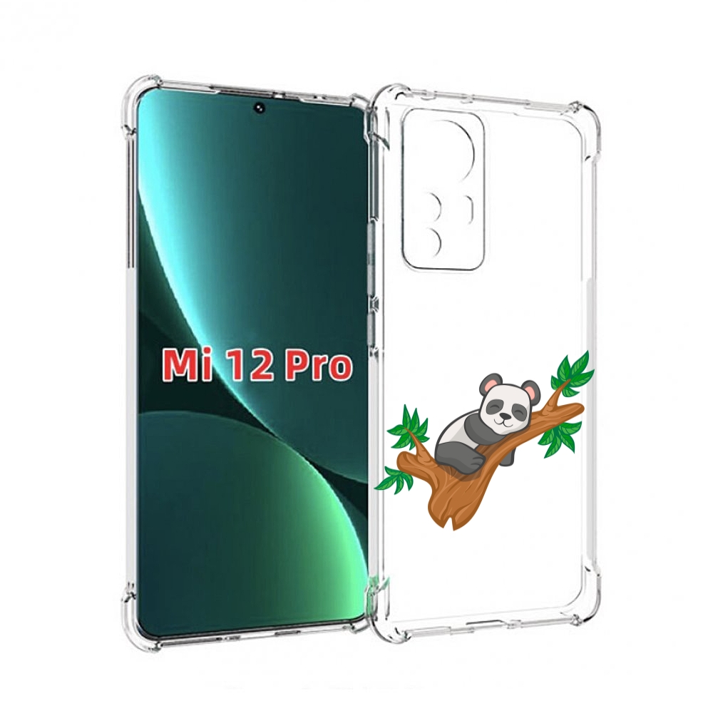 

Чехол MyPads панда-на-деревце для Xiaomi 12S Pro, Прозрачный, Tocco