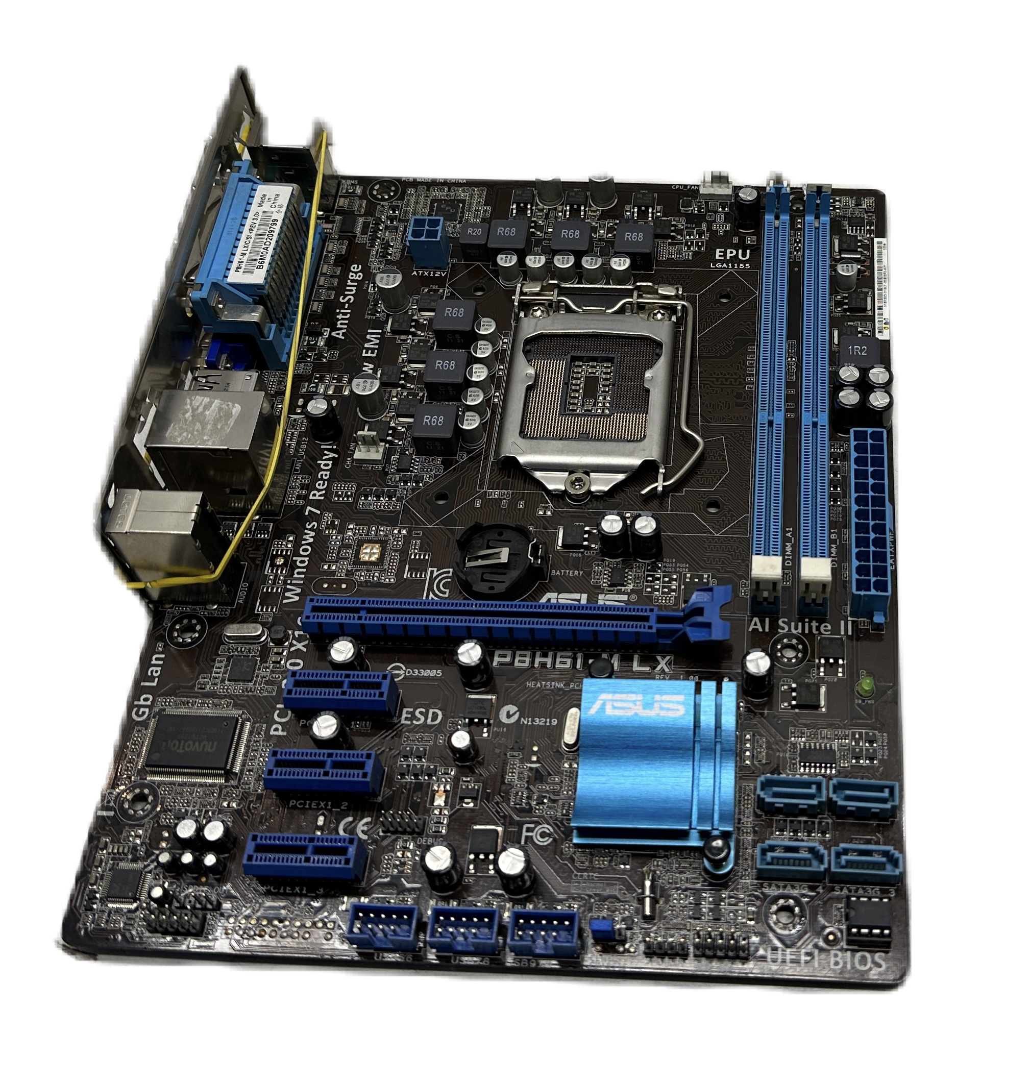 

Материнская плата ASUS P8H61-M LX (24122122), P8H61-M LX