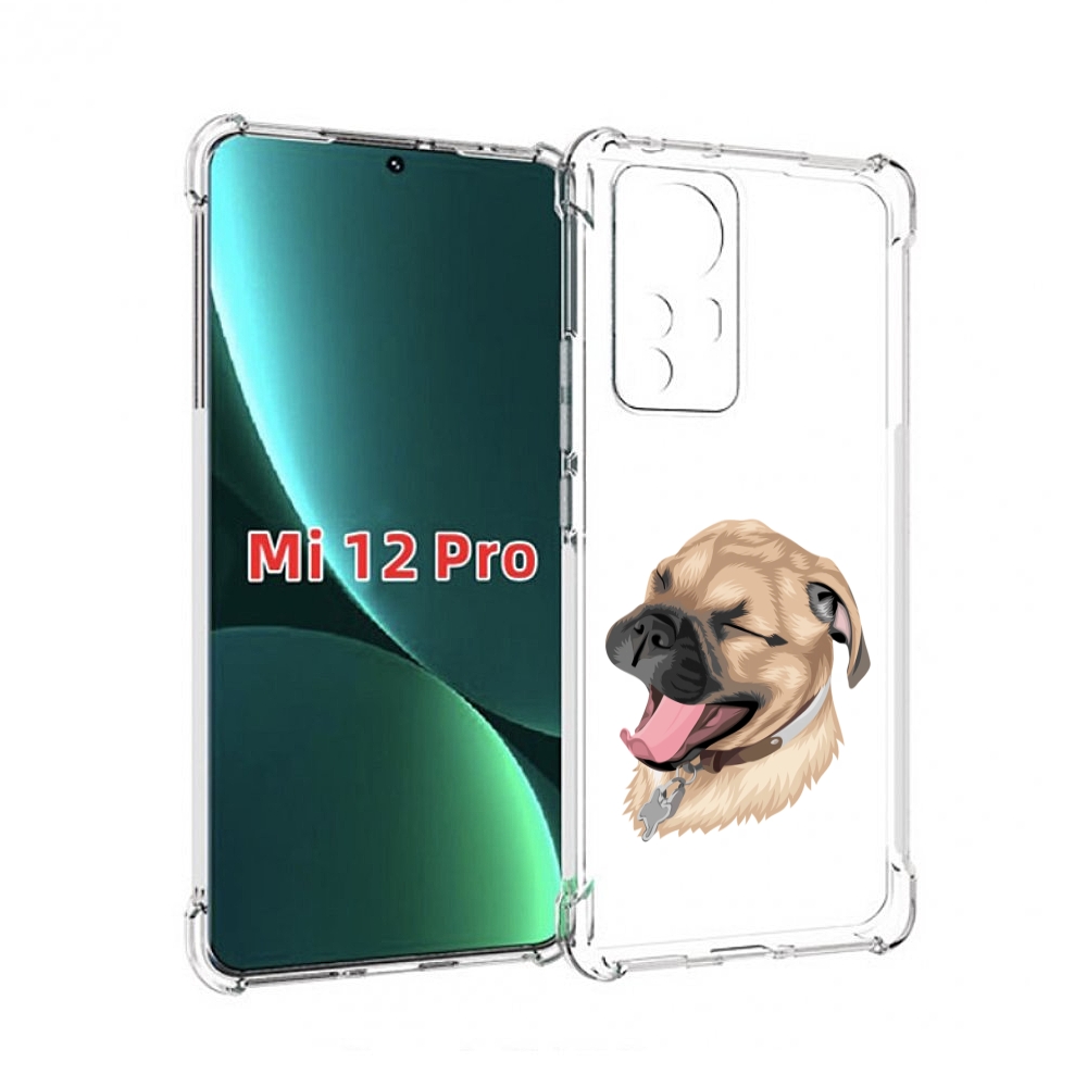

Чехол MyPads очень-довольная-собака для Xiaomi 12S Pro, Прозрачный, Tocco