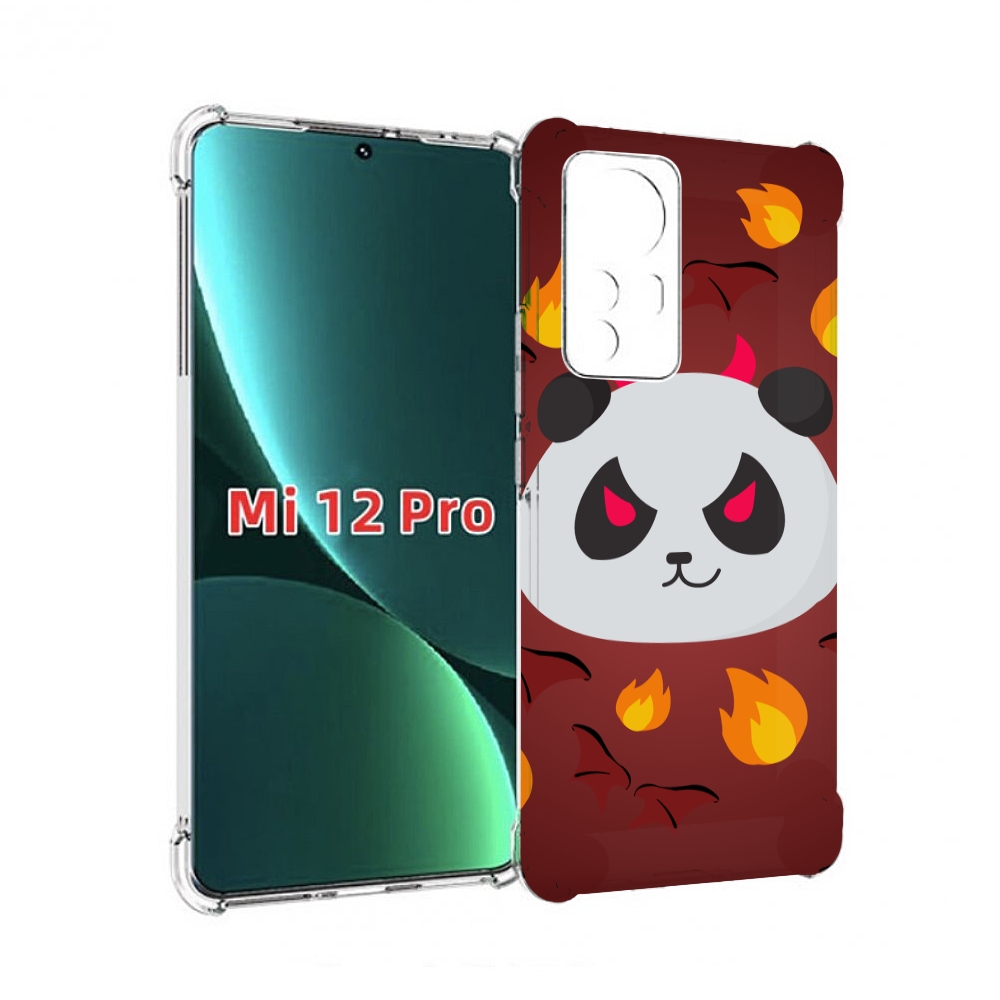 

Чехол MyPads огненная-панда для Xiaomi 12S Pro, Прозрачный, Tocco