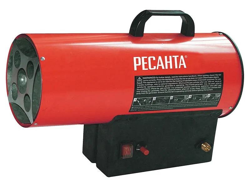 

Тепловая пушка Газовая Ресанта ТГП-10000, 10000Вт, Красный