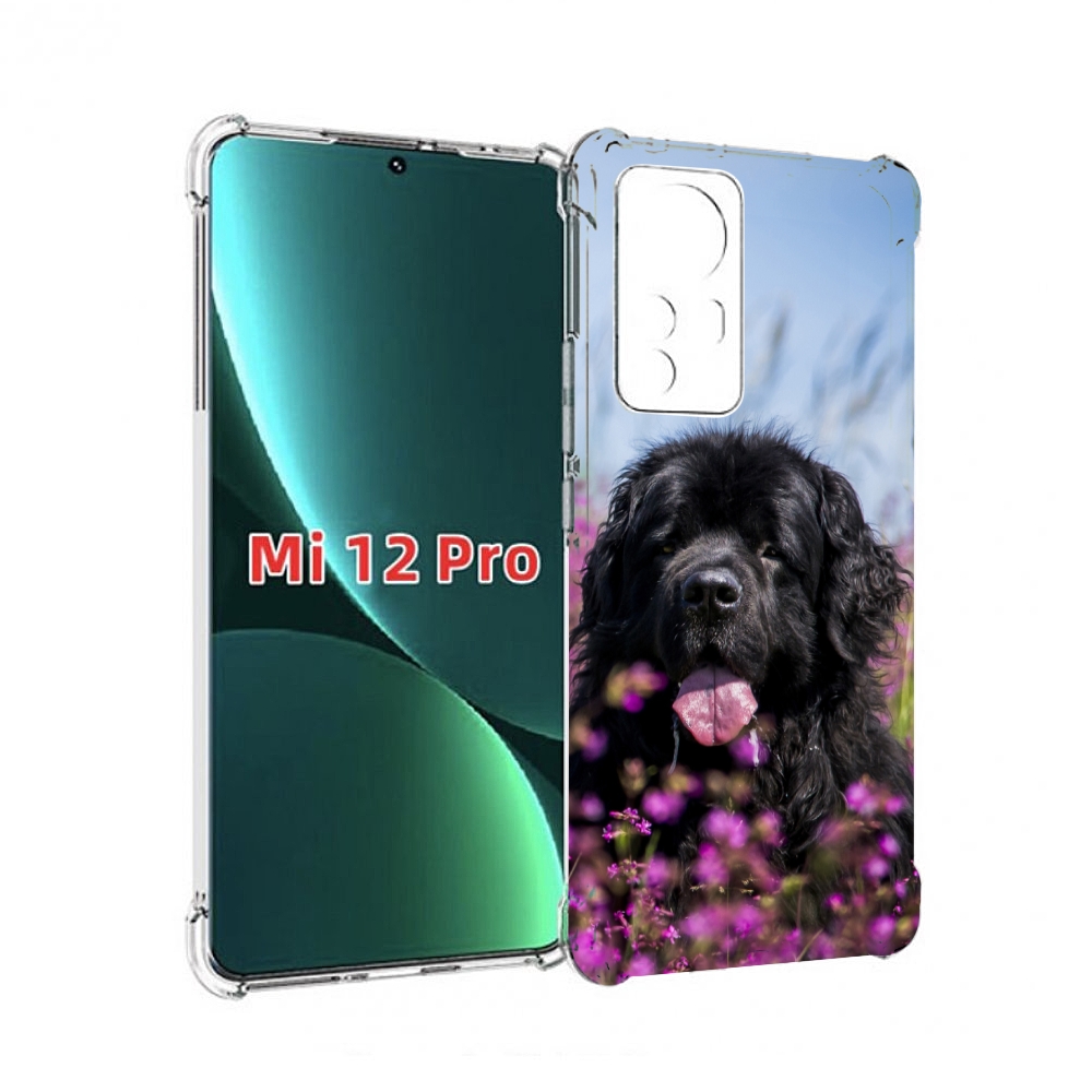 

Чехол MyPads ньюфаундлед для Xiaomi 12S Pro, Прозрачный, Tocco
