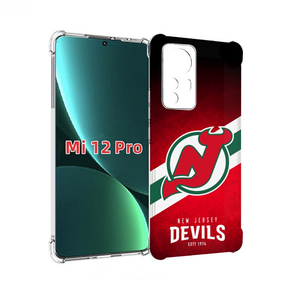 

Чехол MyPads нью джерси девилз для Xiaomi 12S Pro, Прозрачный, Tocco