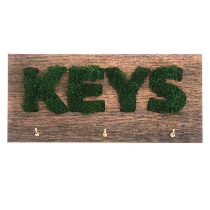 Ключница со мхом Keys 22*10 см