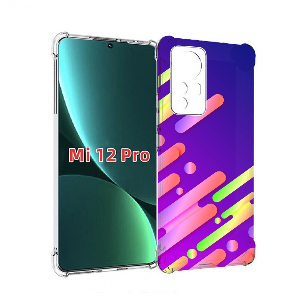 

Чехол MyPads неоновый-фон для Xiaomi 12S Pro, Прозрачный, Tocco