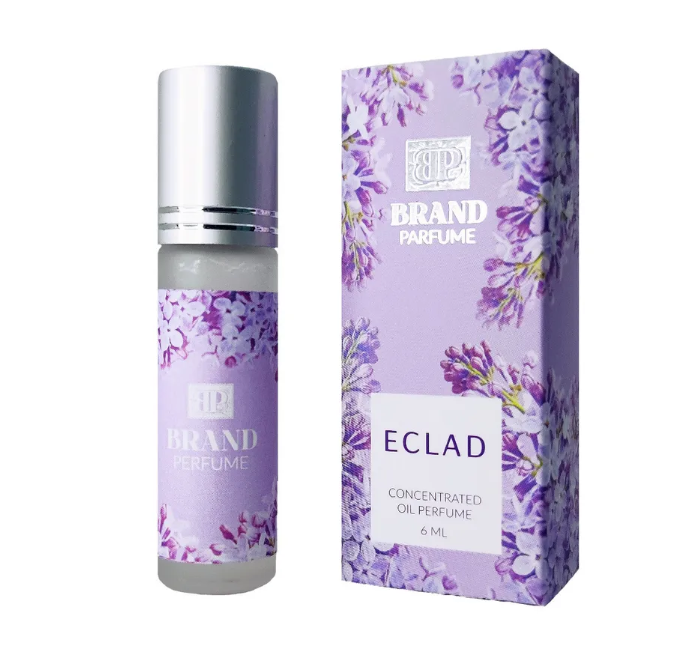 Масляные духи женские Eclad, 6 мл brand perfume автоароматизатор eclad 8