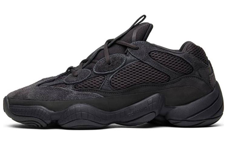 

Кроссовки унисекс Adidas Yeezy 500 Utility Black 2018 черные 43 EU, Черный, Yeezy 500 Utility Black 2018