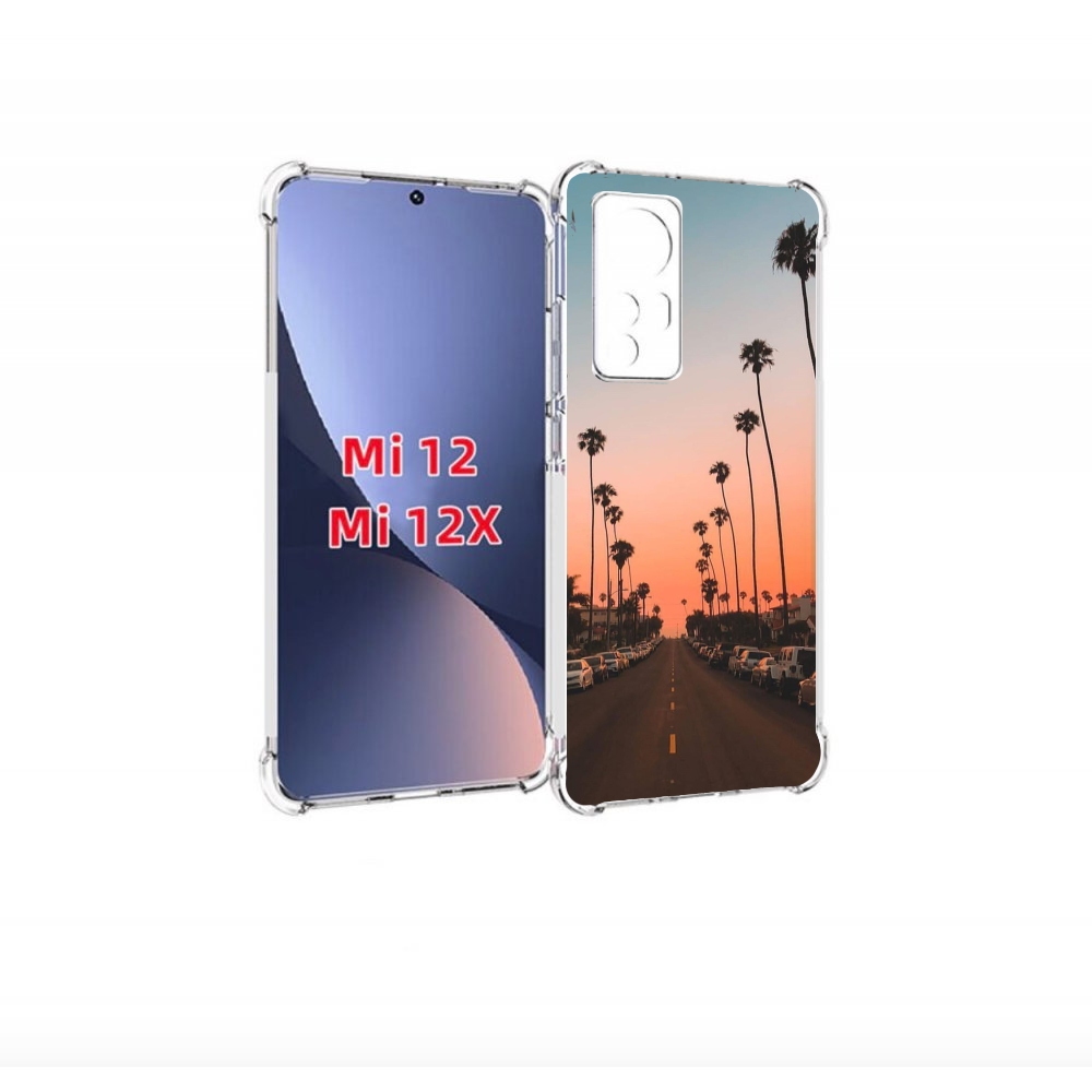 

Чехол бампер MyPads дорога-с-закатом для Xiaomi 12., Прозрачный, Tocco
