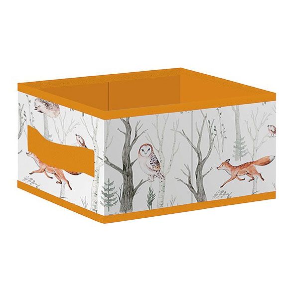 

Кофр Лакарт Дизайн Forest Frends 14 х 26 х 15 см оранжево-белый