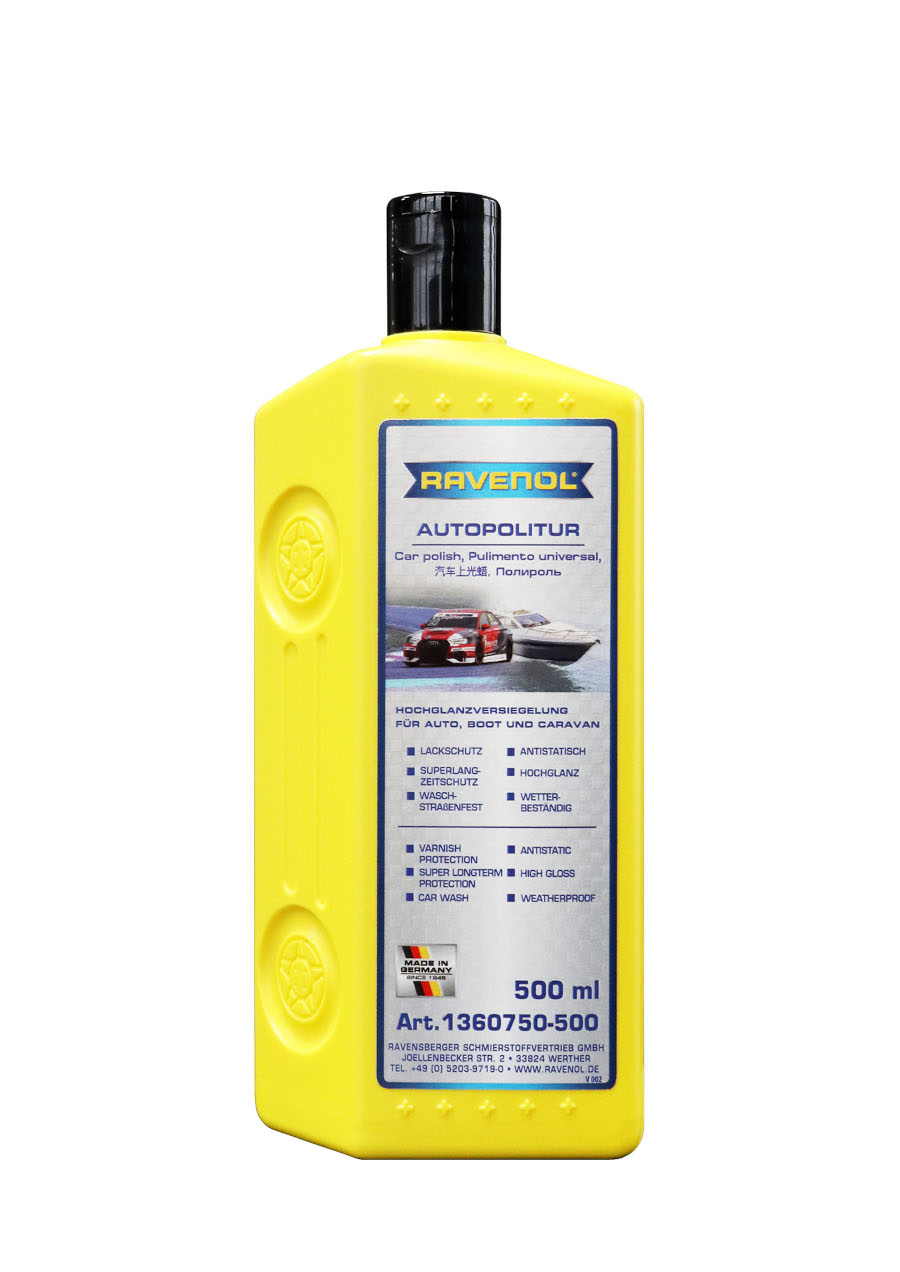 фото Полироль с тефлоном ravenol autopolitur 1360750-500-05-000 0,5 л