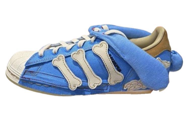 

Кеды унисекс Adidas melting sadness x adidas originals Superstar голубые 47 EU, Голубой, melting sadness x adidas originals Superstar