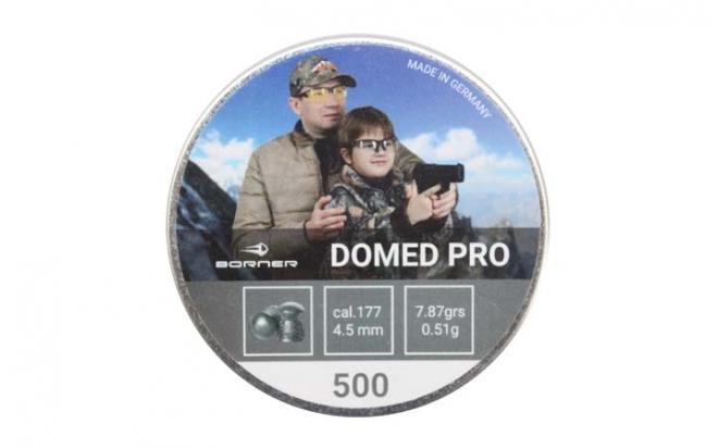 Пневматические пули Borner Domed Pro 4,5 мм 0,51 грамма (500 шт)