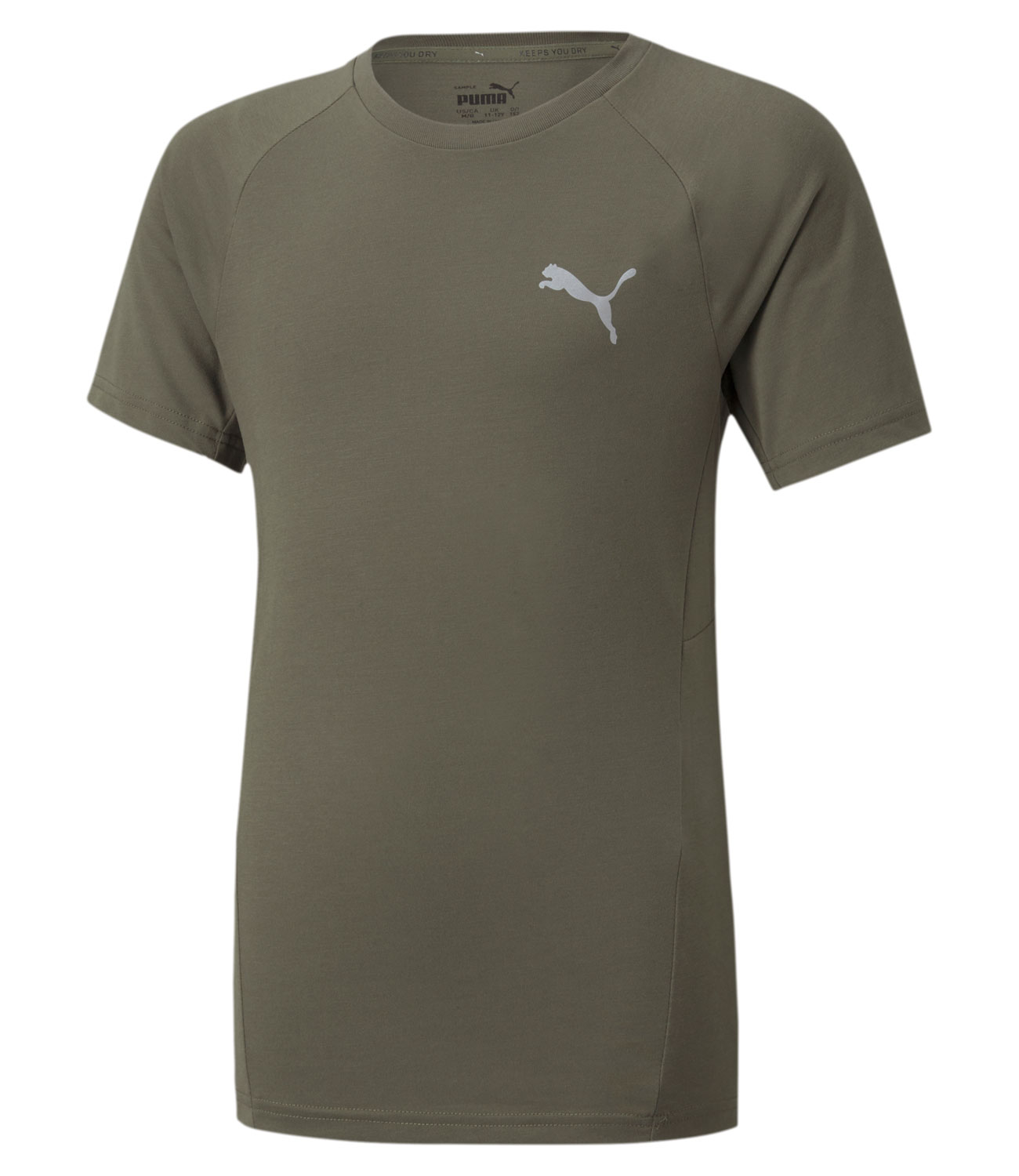 

Футболка детская PUMA Evostripe Tee B 58919244 цв.серый р.164, Evostripe Tee B