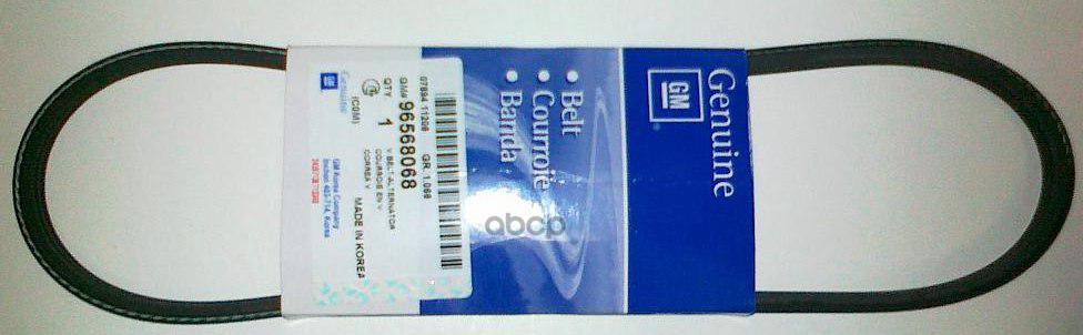 

GENERAL MOTORS 96568068 Ремень поликлиновый GM 96568068