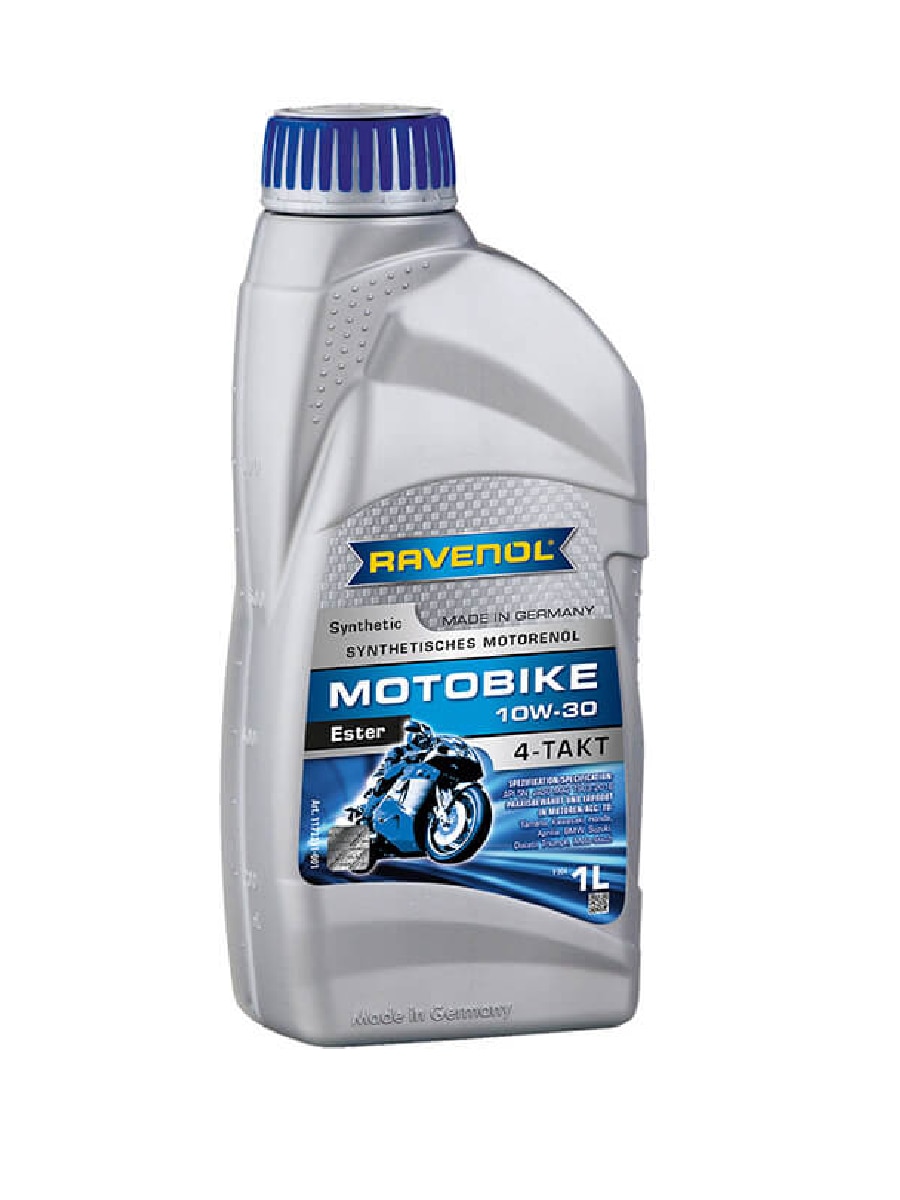 фото Моторное масло ravenol motobike 4-t ester 10w-30 1л