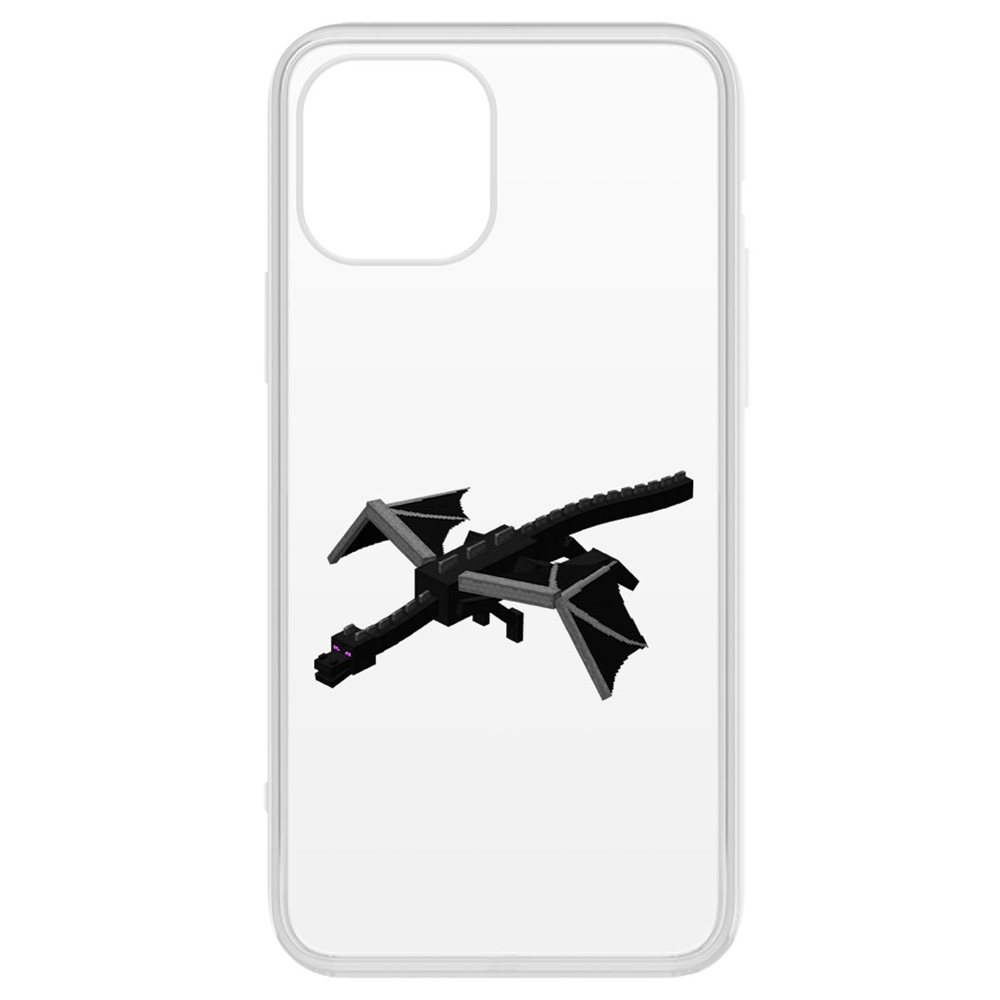 

Чехол-накладка Krutoff Clear Case Дракон Края для iPhone 12 Pro Max, Прозрачный