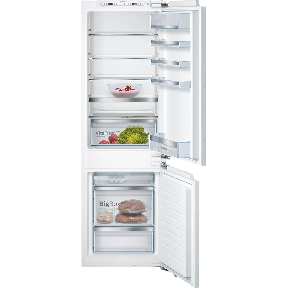 Встраиваемый холодильник Bosch KIS86AFE0 белый холодильник bosch serie 4 vitafresh kgn39vw25r