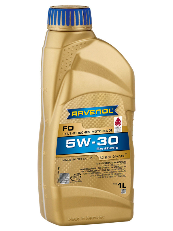 фото Моторное масло ravenol fo 5w-30